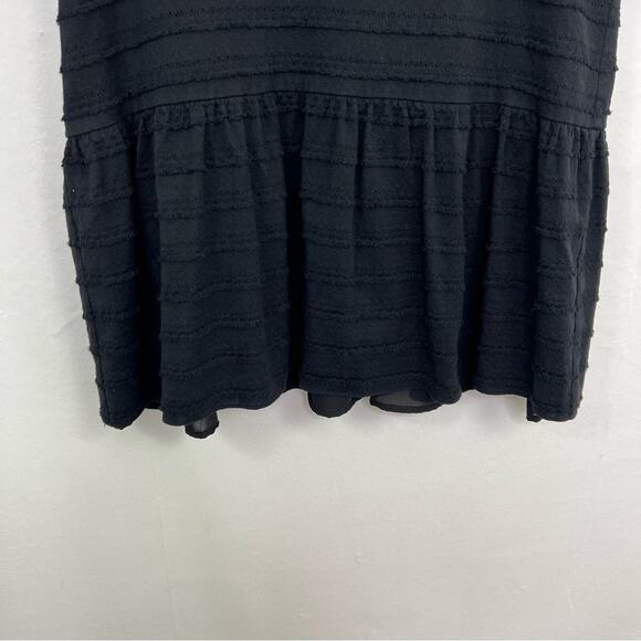 HATCH Maternity Black V Neck Long Sleeve Tent Dress Size Small - Picture 4 of 13